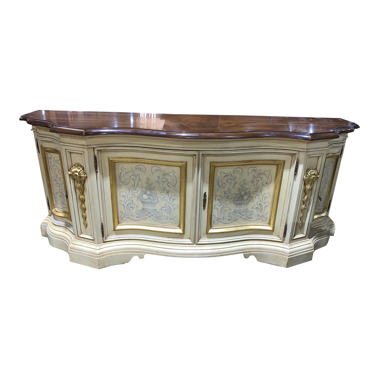 Karges Painted Buffet Made in 1979 Chairish