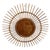 Large Vintage Rattan Mirror, France, 1960s For Sale - Image 3 of 6