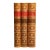Stately 3 Volume the Rise of the Dutch Republic John Lothrop Motley Full Leather Antique Books Home Office Decor For Sale