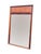 Brown Vintage Maurice Villency Pair Wall Mirrors in Walnut Wood For Sale - Image 8 of 9