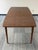 Brown Mid-Century Modern Dining Table With Two Extensions ~ Seats Up to 6 For Sale - Image 8 of 8