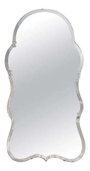 English Midcentury Queen Anne Style Mirror