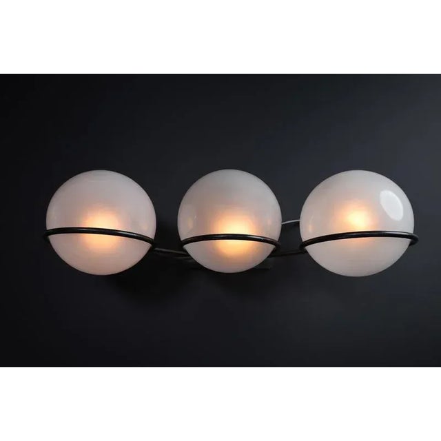 Black Mid-Century Modern Model 237/3 Sconces by Gino Sarfatti for Arteluce, 1959, Set of 2 For Sale - Image 8 of 17