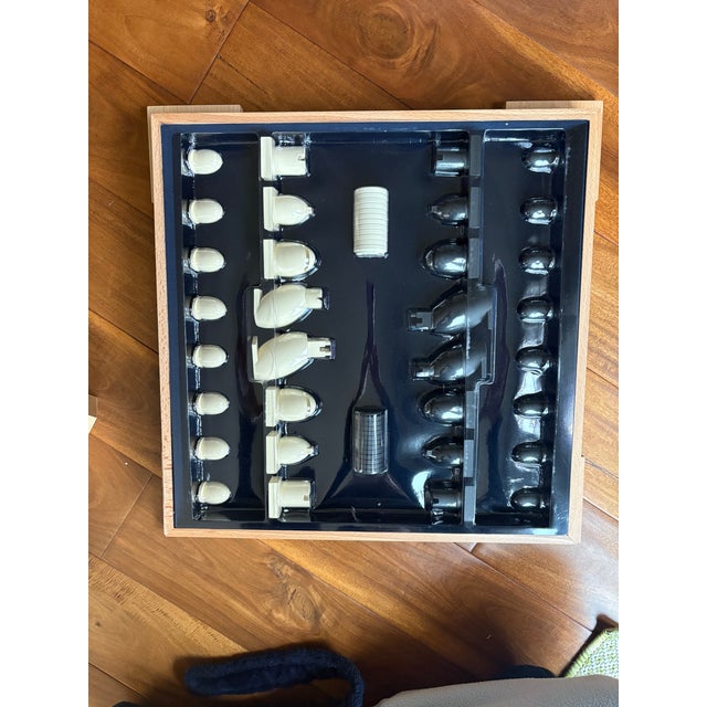 1990s Vintage Post Modern Michael Graves Chess and Checkers Set, Unsued For Sale - Image 5 of 7