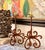 A Matching Pair of Vintage Rustic Wrought Iron Spanish Revival Style Candle Holders Converted to Table Lamps, Circa 1980s....
