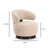 Austin Cream Boucle Swivel Chair For Sale In Los Angeles - Image 6 of 6