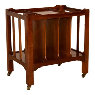 Mid-Century Baker Magazine Rack, Circa 1960 For Sale