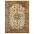 1940s Luminous Beige Shah Abbas Floral Antique Tabriz Handknotted Room Size Rug For Sale In New York - Image 6 of 7