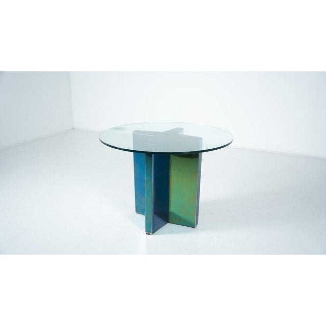 Mid-Century Modern Polygonon Table attributed to Tobia Scarpa for B&B Italia, 1970s For Sale - Image 9 of 10