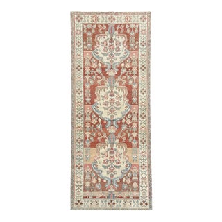 Antique Floral Gallery Runner | Floral Medallions 5x12 For Sale