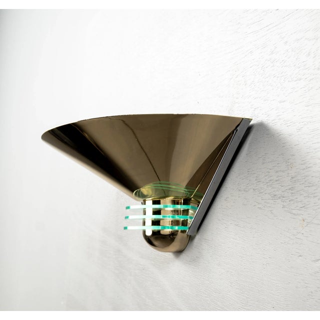 Mid-Century Modern German 8899/01 Wall Light by Simon & Schelle for Hustadt Leuchten, 1980s For Sale - Image 3 of 10