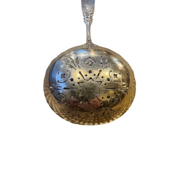 Rare. Antique, Circa 1880 Gorham "Fountainblue" Pierced Ladle/ Sugar Sifter. For Sale In Detroit - Image 6 of 7
