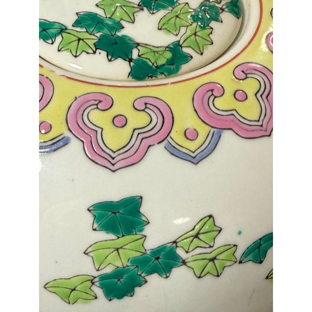 Chinoiserie Chinoiserie Ginger Jar With Cranes and Peonies For Sale - Image 3 of 8