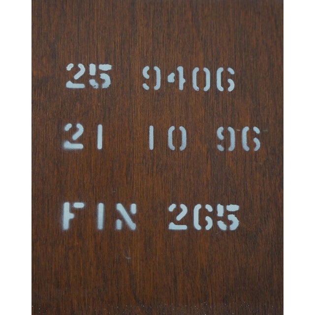 Ethan Allen Medallion Collection Cherry Curio Cabinet For Sale - Image 17 of 18