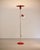 Red Floor Lamp by Sándor Heller, 1970s, in Restored conditions. Designed 1970 to 1979 This piece is attributed to the...