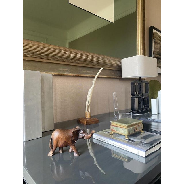 Late 20th Century Carved Wooden Elephant, Italy For Sale - Image 15 of 16