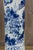 Chinese Blue and White Porcelain Sleeve Vase with Warriors and Military Procession For Sale - Image 9 of 18