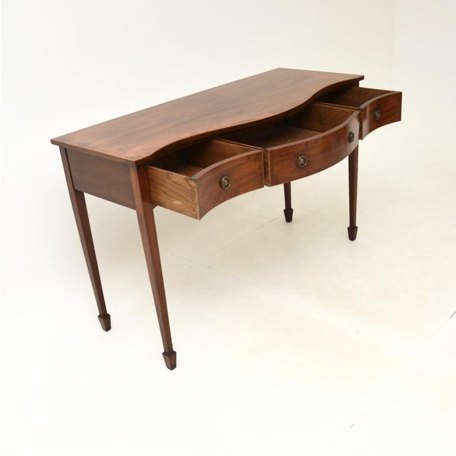 Sheraton Style Console Table, 1920s For Sale - Image 4 of 10