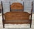 Early 20th Century American Colonial Style Walnut Semi-Poster Full Size Bedframe For Sale In Washington DC - Image 6 of 7