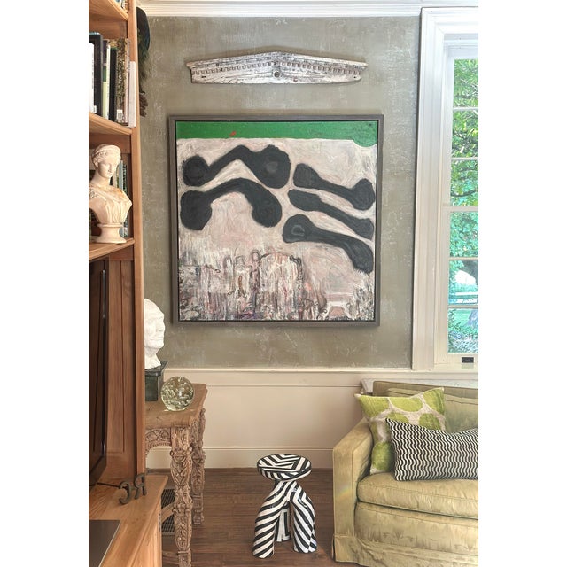 Abstract Modern Abstract Painting by Roderick Coles For Sale - Image 3 of 12