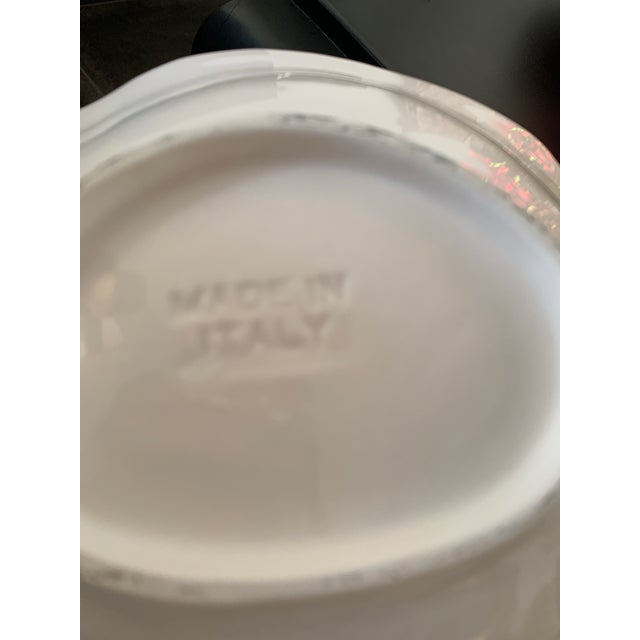 Carraro Italian Majolica Artichoke Divided Dish For Sale In Phoenix - Image 6 of 6