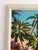 Hollywood Regency Vintage Signed M. Bryson Tropical Beach Palm Tree Landscape Painting, Framed For Sale - Image 3 of 17