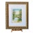 Original Watercolor Landscape in Gilt Scroll Frame, Signed For Sale