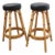 French Rattan and Bamboo Bar Stool, 1950s For Sale