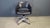 Mid-Century Desk Chair in Aluminium and Leather, 1950s For Sale - Image 11 of 14