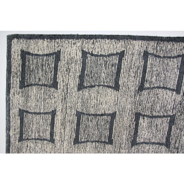 Cross Weave Motif Tufted Rug 9'x12' Chairish