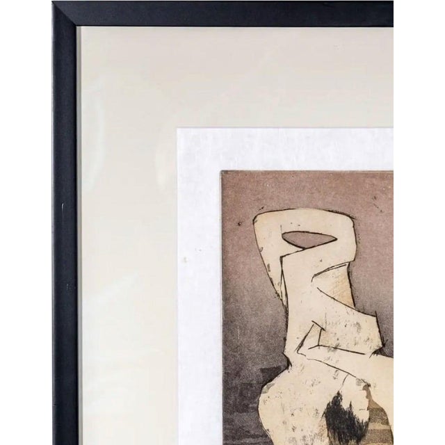Pink Rare Signed 1973 Dorothea Tanning Surrealist Etching “En Chair Et en Or” Limited Edition 6/100 For Sale - Image 8 of 14