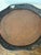 Victorian 1990s Victorian Revival Clawfoot Iron & Leather Wicker Side Table For Sale - Image 3 of 9