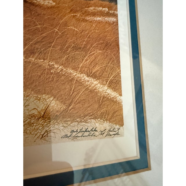 Original limited-edition print by North Carolina artist Bob Timberlake, titled Rowboat (1973). This example is an Artist’s...