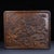 Chinese Vintage Chinese Huali Rosewood Box | Carved Dragon & Phoenix Motif Chest For Sale - Image 3 of 9