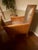Mid-Century Modern 1990s E J Victor Mahogany Dining Table (2 Leaves) and Six (6) Chairs - Set of 7 For Sale - Image 3 of 5