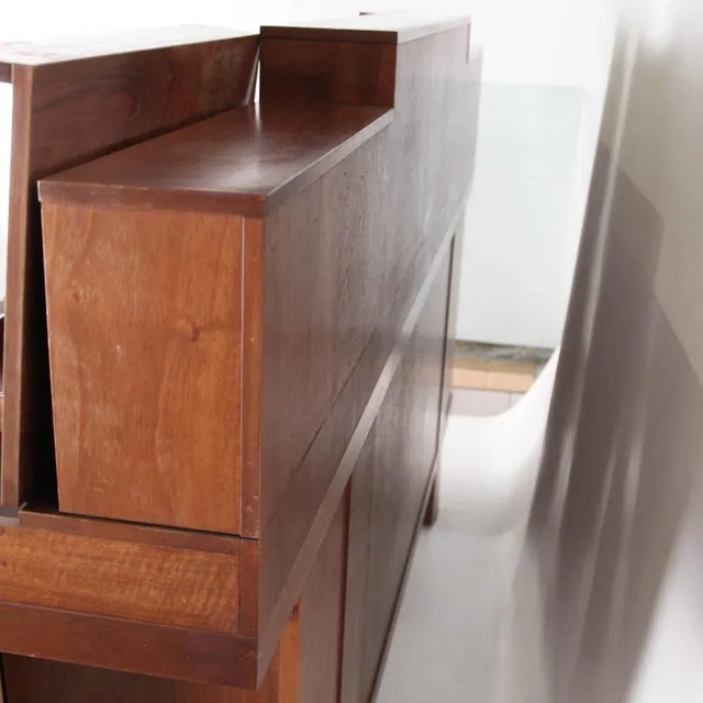 Walnut Sideboard from Bernini, 1960s For Sale - Image 10 of 14