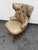 Traditional Century Furniture Camden Leather Office Chair For Sale - Image 3 of 12