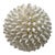 Vintage White Sea Shell Decorative Ball For Sale