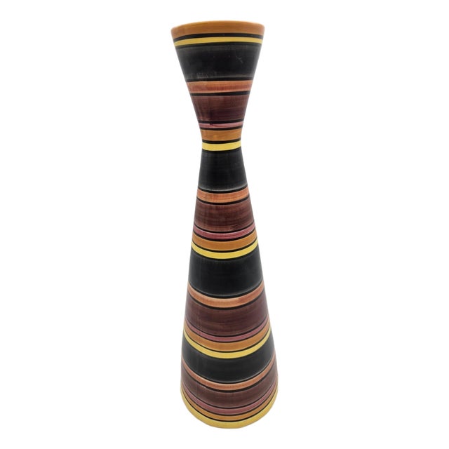 Mid 20th Century Italian Ceramic Vase For Sale