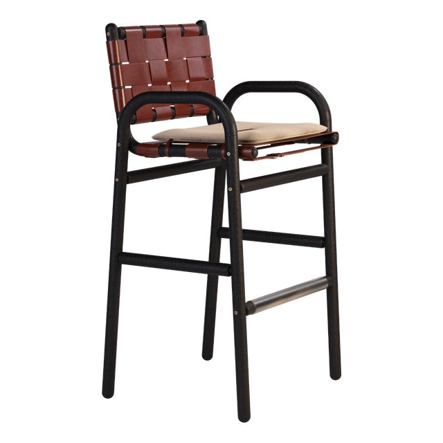 Albany Bar Chair by Wood Tailors Club For Sale