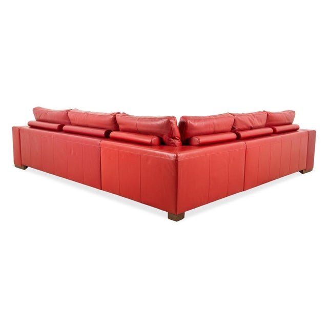 Leather Corner Sofa from Natuzzi For Sale - Image 11 of 14