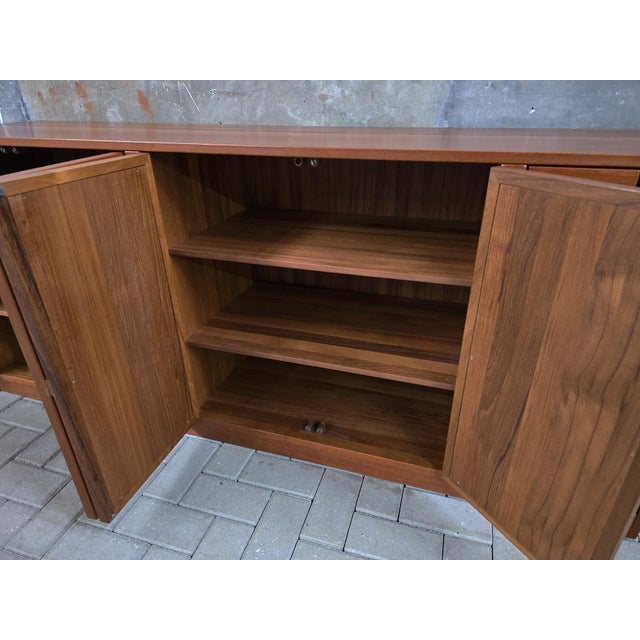 Danish Teak Sideboard by Nissen & Gehl for A/S Mikael Laursen, 1980s For Sale - Image 12 of 15