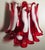 Italian Petal Murano Sconces, 1980s, Set of 4 For Sale - Image 6 of 9