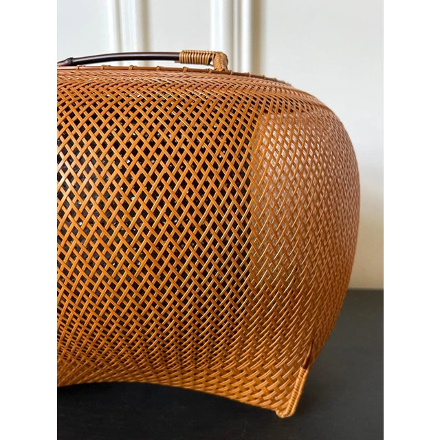 Contemporary Japanese Bamboo Sculpture Kawano Shoko For Sale - Image 12 of 13