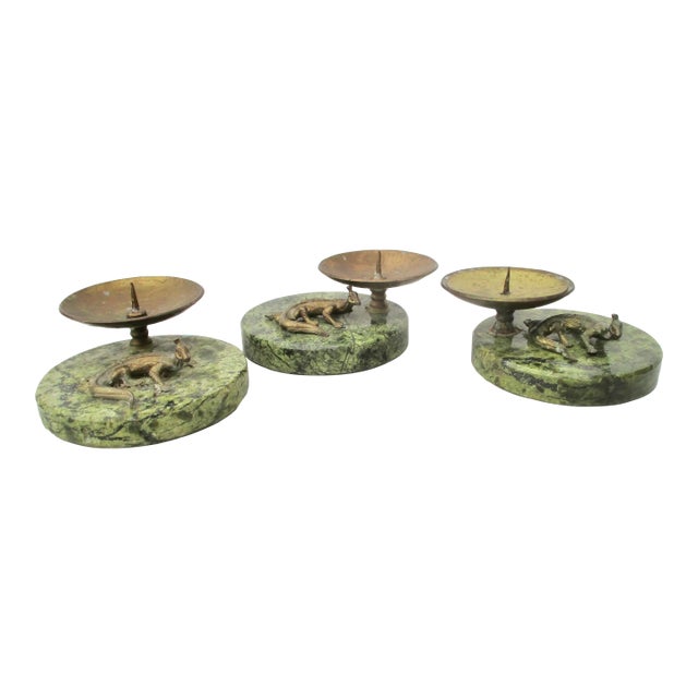 Set of Votive Candle Holders Circa 1980s' For Sale