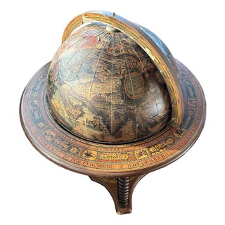 1950s Astrology Themed Italian Made Bar Globe For Sale