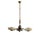 Large 3-Arm Chandelier by Paavo Tynell for Oy Taito AB, 1940s For Sale - Image 9 of 18