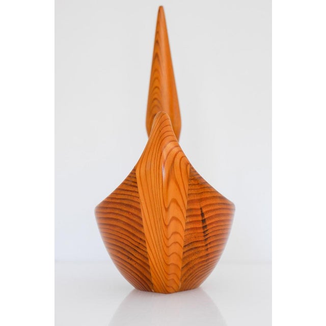 Vintage Swedish Wooden Bowl by Johnny Mattsson, 1959 For Sale - Image 14 of 16