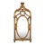 19th-C. Petite Italian Rococo Carved Giltwood Shell Motif Wall Mirror For Sale