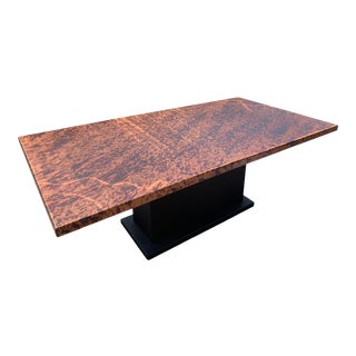 Modern Design Pedestal Dining Table For Sale